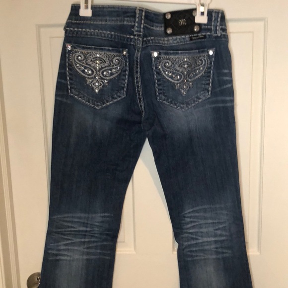 Miss Me jeans with rhinestones boot size 28 - Picture 11 of 11